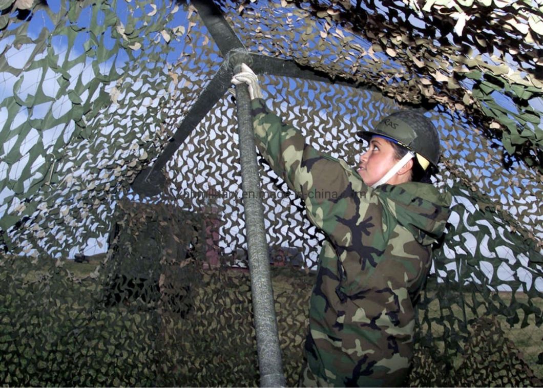 Durable Hunting Camo Burlap Conceal Netting Mesh Hidden Camouflage Net