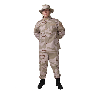 Overall Uniform Military Style Jacket Camouflage Suit