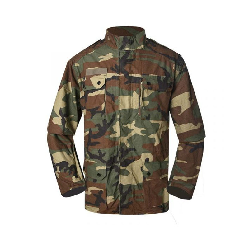 Custom Combat Clothing Acu Woodland Camouflage Rip-Stop Military Style Uniforms