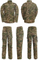 New Rip Stop Camouflage Fabric Military Style Uniform