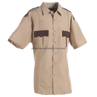 Khaki Tactical Office Shirt Casual Military Uniform for General