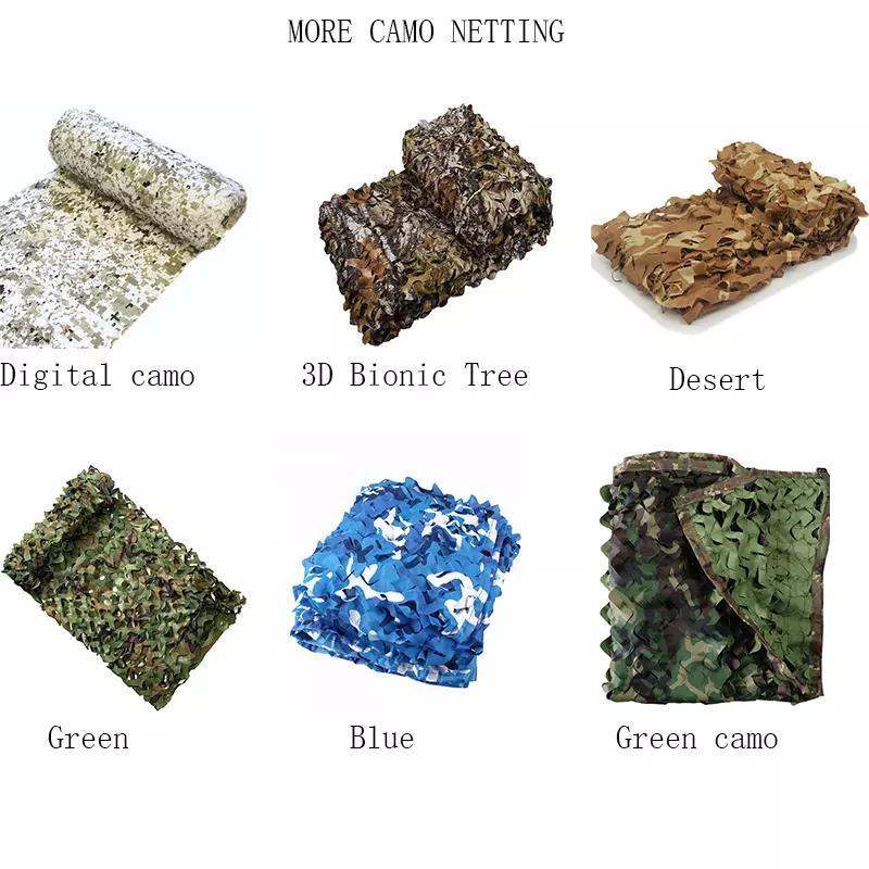 Multi-Purpose Camouflage Net Camouflage Netting for Hunting Decorate The Venue