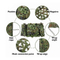 Military Style Bulk Roll Anti UV Hunting Army Camouflage Net Camo Netting Woodland Color and Be Customized Size Camouflage Net