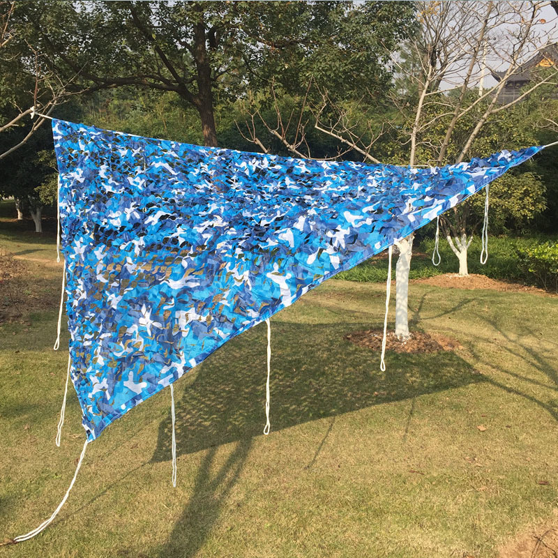 Shading Net Bulk Roll Military Style Blue Camo Netting for Hunting