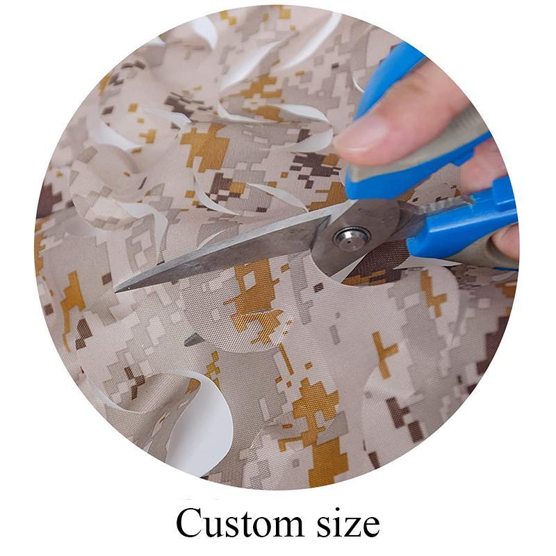 300d Us Desert Camo Fire Retardant Protective Equipments Military Style Camouflage Net