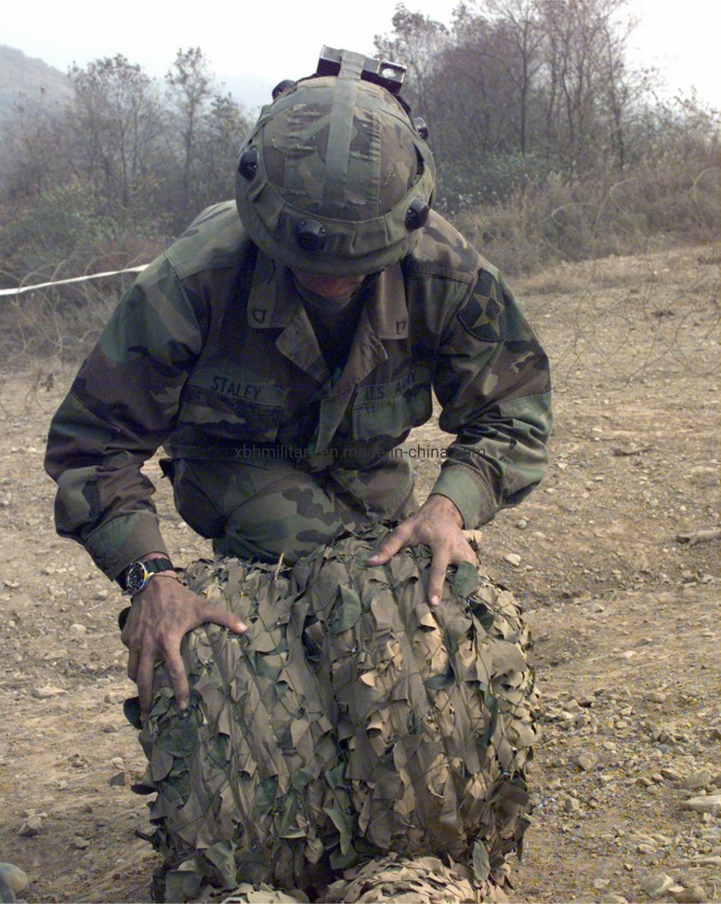 Desert Reinforced Camouflage Netting