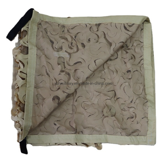 Civil Use Small Outdoor Camouflage Net with New Auspicious Clouds Cutting Design Anti-Scratch Mesh