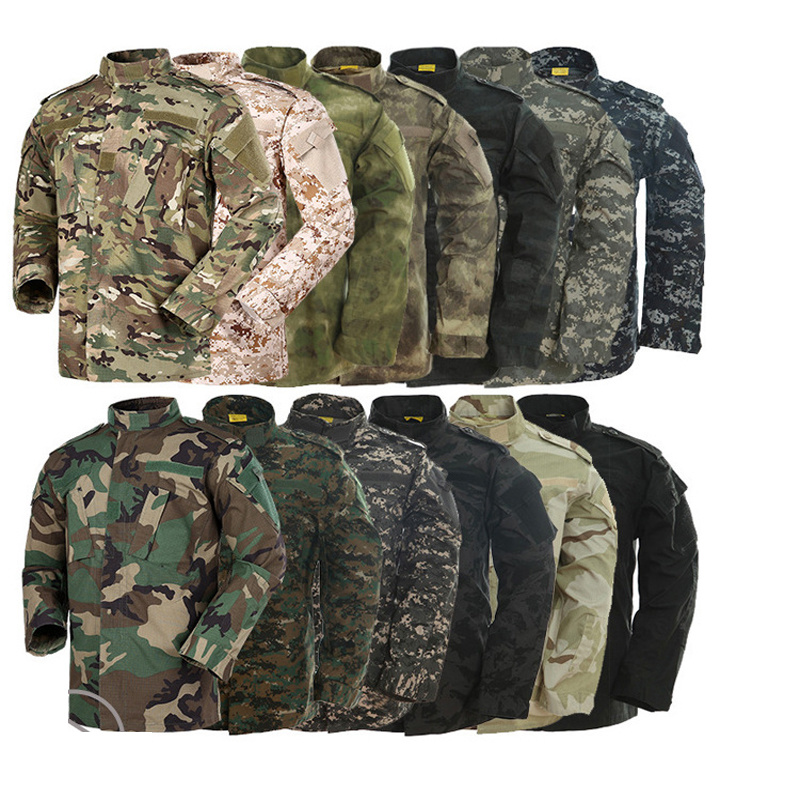 OEM Factory Acu American Trekking Tour Rip Stop Polyester Cotton CS Games Suit Camouflage Tour Uniform