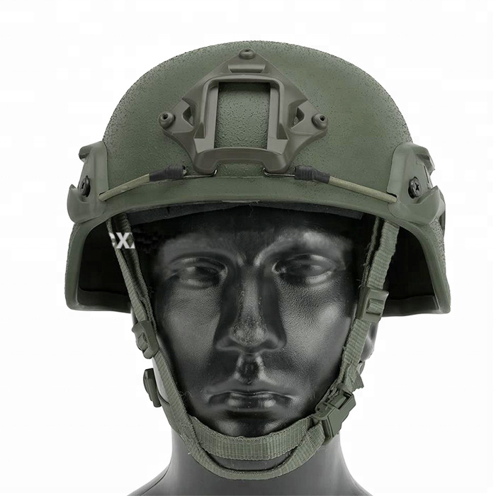 Level Iiia Aramid PE Rail Mount Bulletproof Mich Helmet Military Army style Bullet Proof Ballistic Helmet