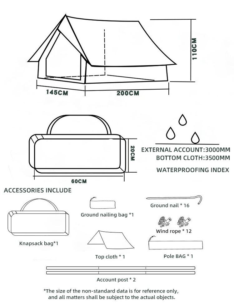 Desert Camouflage Military Style Medical Hospital Isolation Urgent Tent for Outdoor