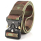 Men Military Style Nylon Training Tactical Belt