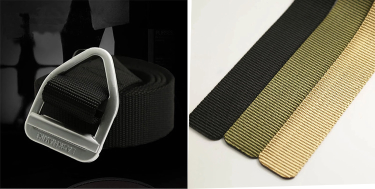 3.5cm Custom Buckle Nylon Canvas Military Style Uniform Tactical Belts