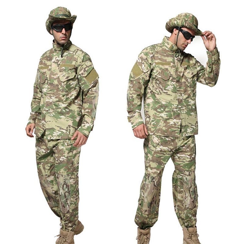 Multiple Color Camo Clothing Rip-Stop Acu Trousers Breathable Shirts and Pants Military Style Uniforms