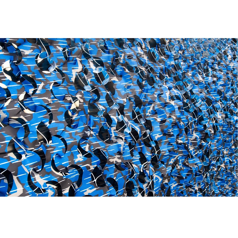 3D Pattern Blue Camouflage Net