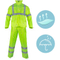 Reflective Safety and Waterproof Working Clothing Level 3 High Visibility Raincoat