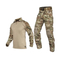 Combat Clothing Suit Camouflage with Knee Pads for Men Tactical Hunting Uniform