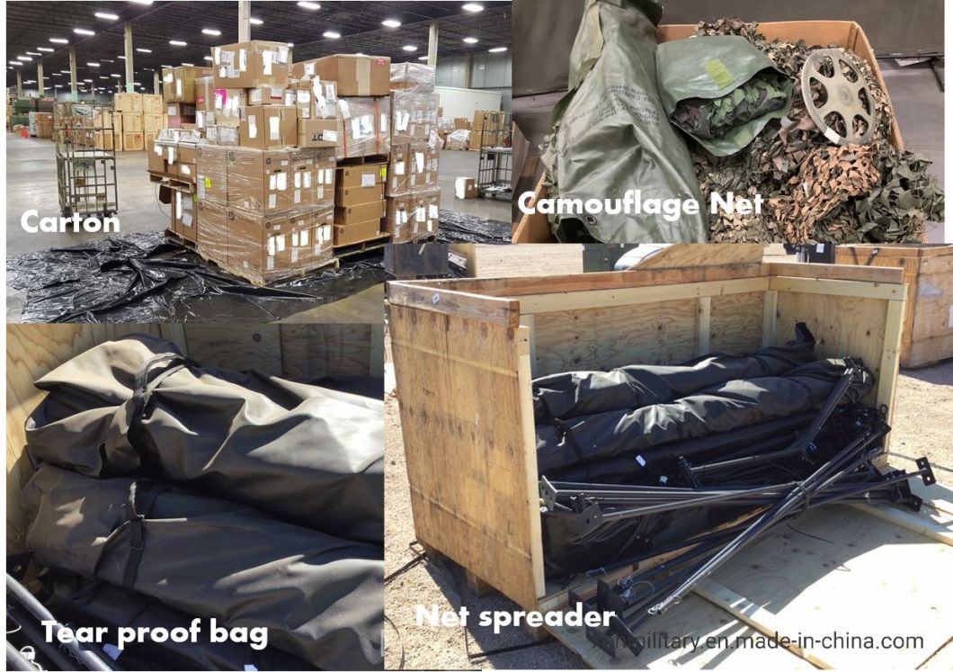 Woodland Camo Bulk Roll Fire Retardant Wholesale Camo Netting