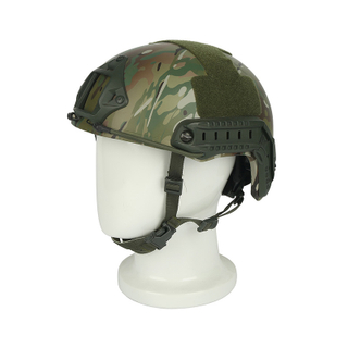 Nij Iiia Aramid PE Bulletproof Military Army style Camouflage Fast Bullet Proof Helmet