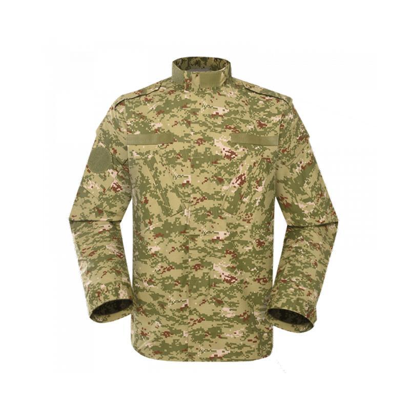 T/C 65/35 Camouflage Digital Woodland Uniform Rip Stop Combat Tactical Uniform Suit Set