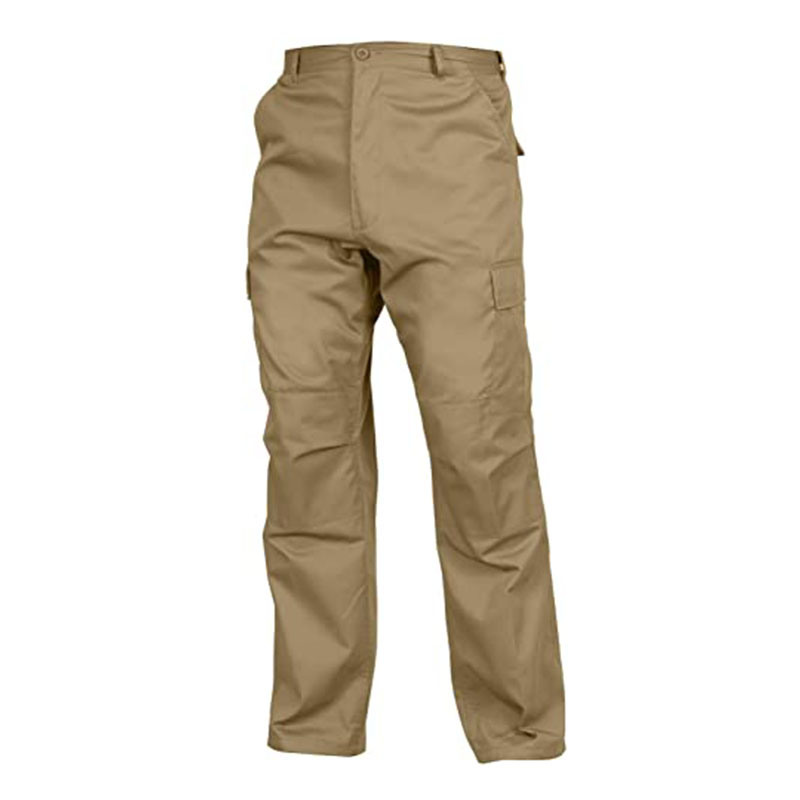 Khaki Military Style Tactical Pant Combat Bdu Pants