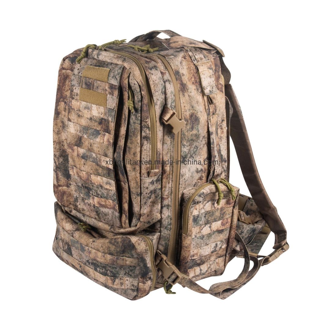 Factory Custom Camouflage Bag Outdoor Waterproof Trekking Hunting Hiking Tactical Backpack