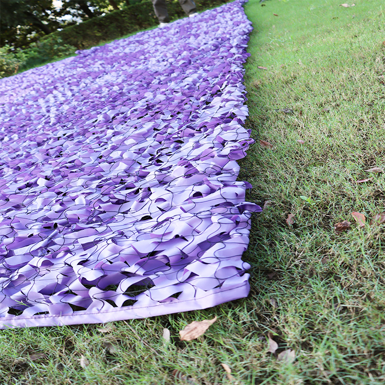 Sun Shade Camouflage Nets Various Colors High-Quality Purple Camo Nets for Wedding and Party