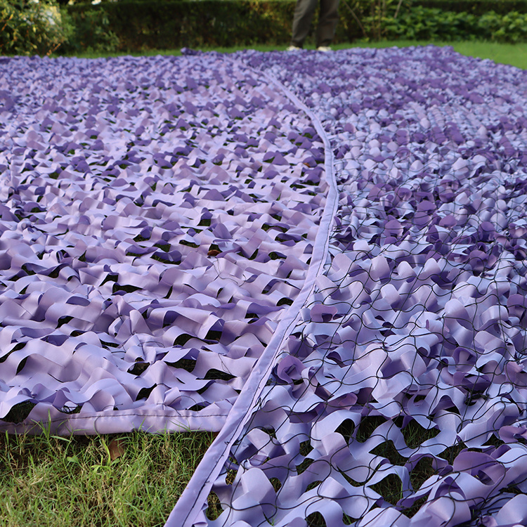 Sun Shade Camouflage Nets Various Colors High-Quality Purple Camo Nets for Wedding and Party