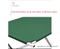 Factory Custom Outdoor Steel Aluminum Frame Trip Military Style Portable Folding Camping Bed