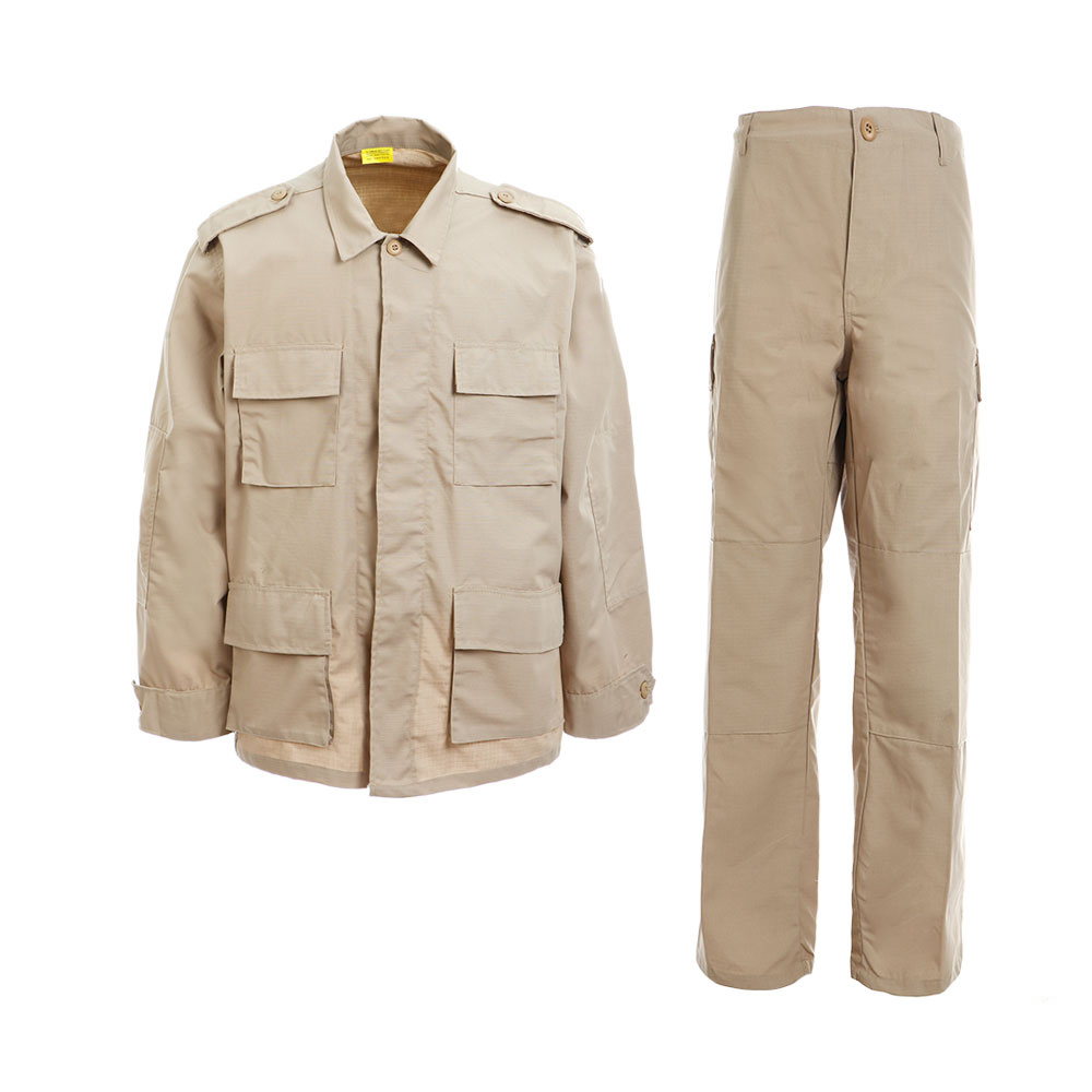 Blank Camouflage Khaki Combat Uniform