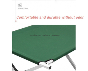 Factory Custom Outdoor Trip Folding Camping Bed