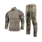 Combat Shirt and Tactical Pants Suit Bdu Military Style Uniform Airsoft Accessories Hunting Hiking