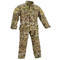 Black Military Style Combat Uniform Durable and Tear Resistant Tactical Suit Customized