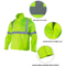 Reflective Safety and Waterproof Working Clothing Level 3 High Visibility Raincoat