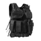 Custom Militarystyle Black Molle Tactical Mesh Vest with Magazine Pouch