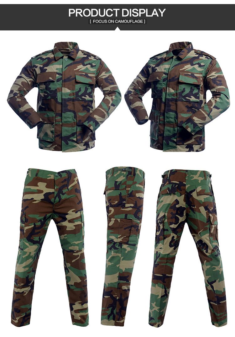 Woodland Ripstop Uniform for Ethiopia, Eritrea, Djibouti, Kenya, Tanzania, Uganda, Rwanda, Burundi and Seychelles