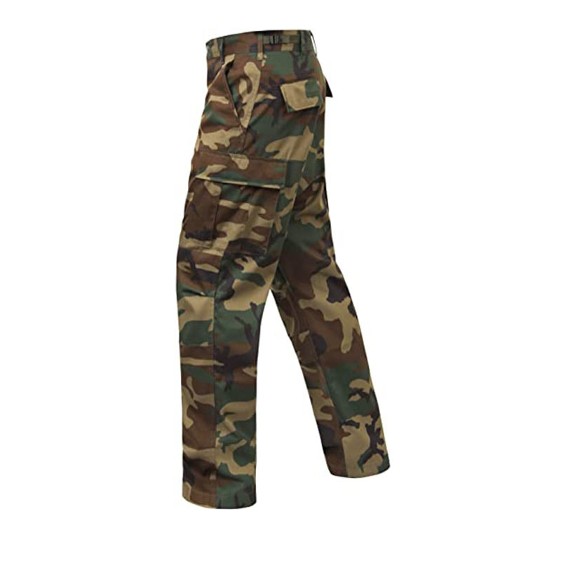 Woodland Camo Military Style Tactical Pant Combat Bdu Pants