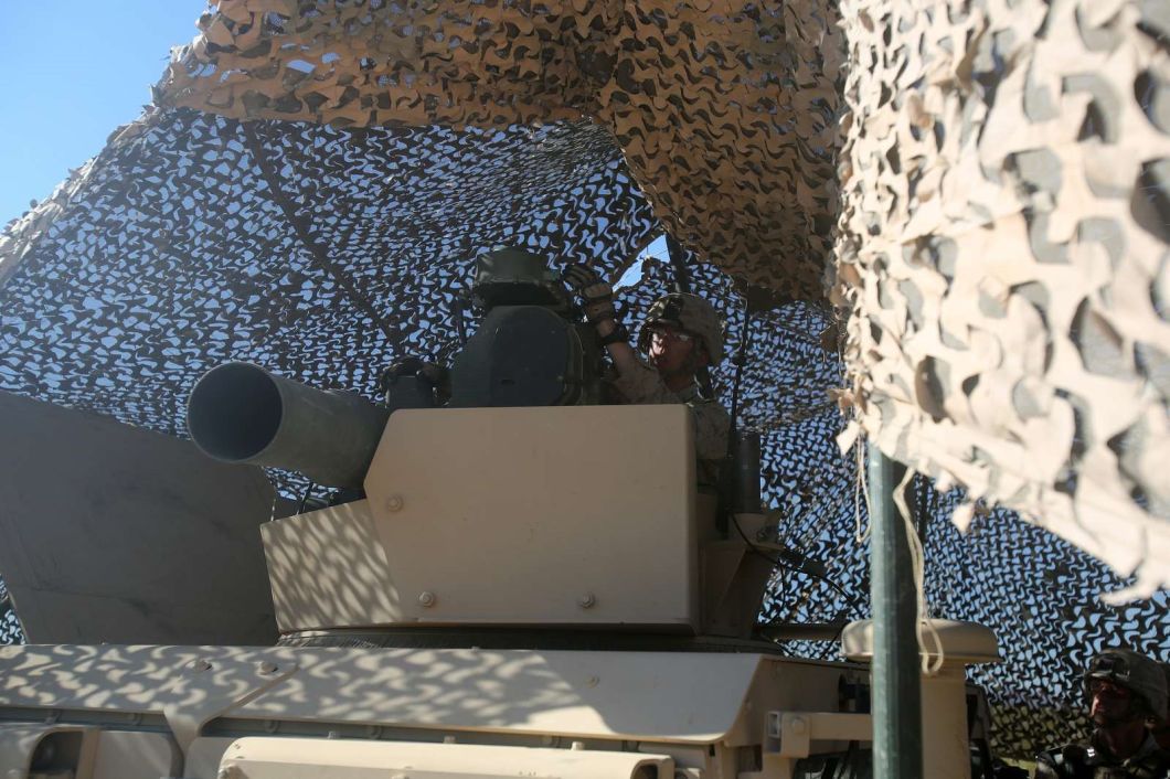 Desert Reinforced Camouflage Netting