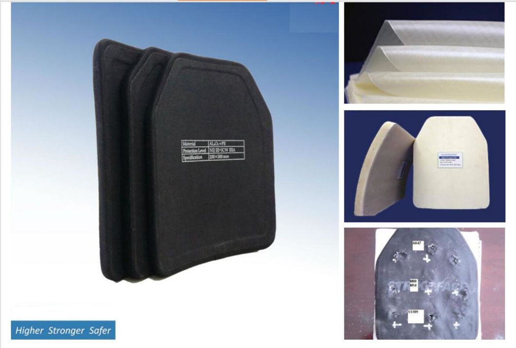 Light Weight Polyethylene Materials for Nij III Nij III+ Bulet Proof Plate Balistic Panel