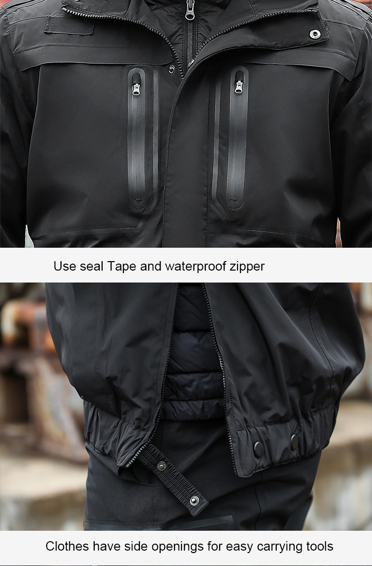 Outdoor Training Security Jacket Windproof and Waterproof Uniform Breathable