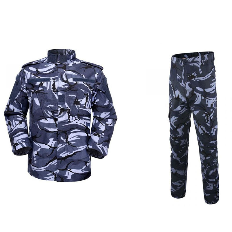 2021 Polyester / Cotton Camouflage Tactical Uniform Military Style Clothing for Men