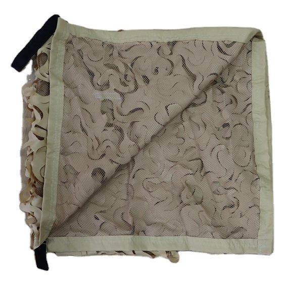 Outdoor Camouflage Net with New Auspicious Clouds Cutting Design Anti-Scratch Mesh