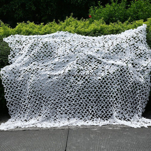 Semicircle Mesh Camo Fabric Net Snow Camouflage Net White Camo Netting