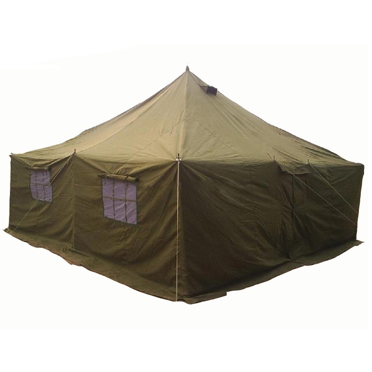 450 GSM Canvas Waterproof Military Style Outdoor Camping Tents