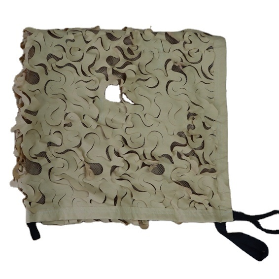 Outdoor Camouflage Net with New Auspicious Clouds Cutting Design Anti-Scratch Mesh