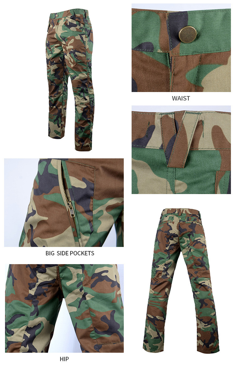 Outdoor Camouflage Combat Hunting Bdu Clothing Tactical Uniform