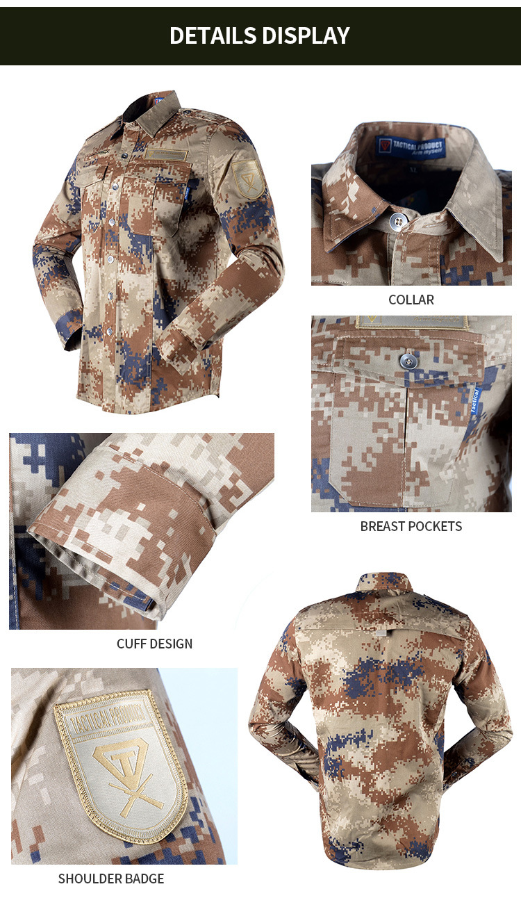 OEM / ODM Military Style Camouflage Clothes