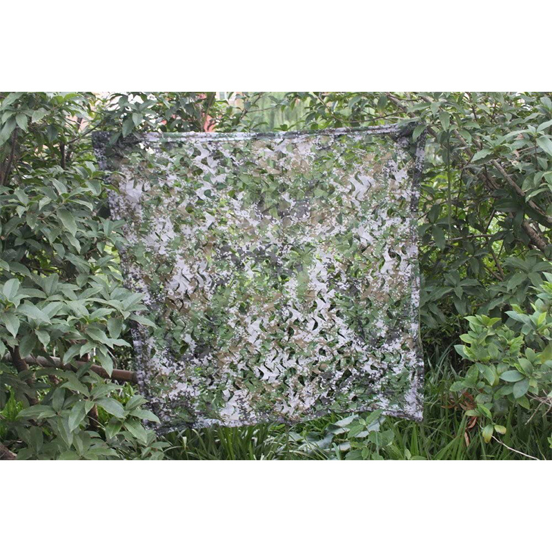 Woodland Military Style Camouflage Disguising Net Equipment Camouflage Cover Net