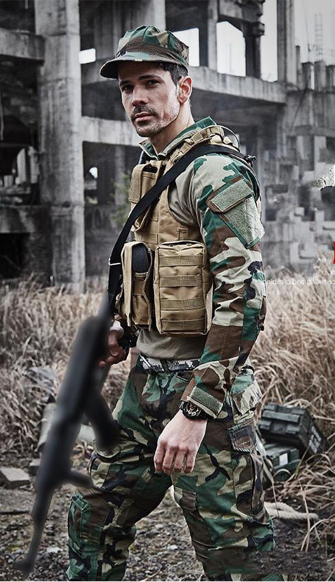 Camouflage Color New Type Shirt G3 Frog Suit Military Style Uniforms