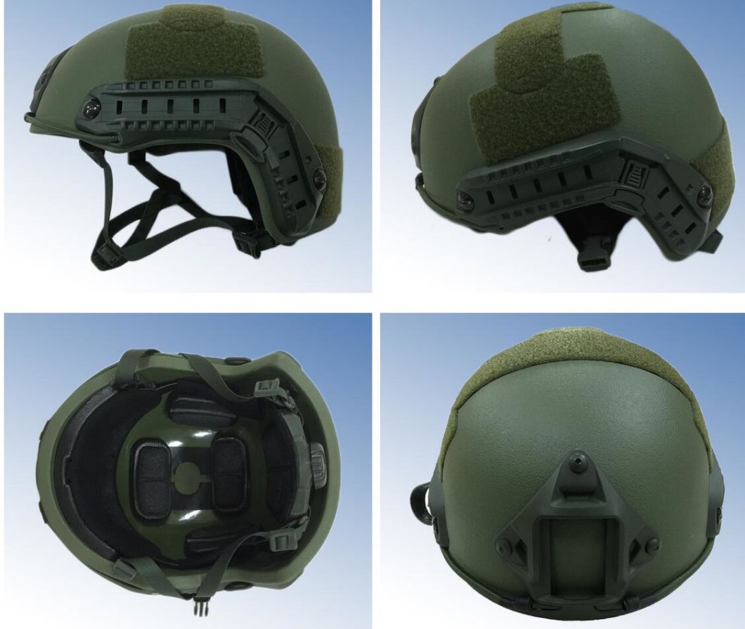 Nij Iiia Lightweight PE Bulletproof Lightweight Military Pasgt Helmet