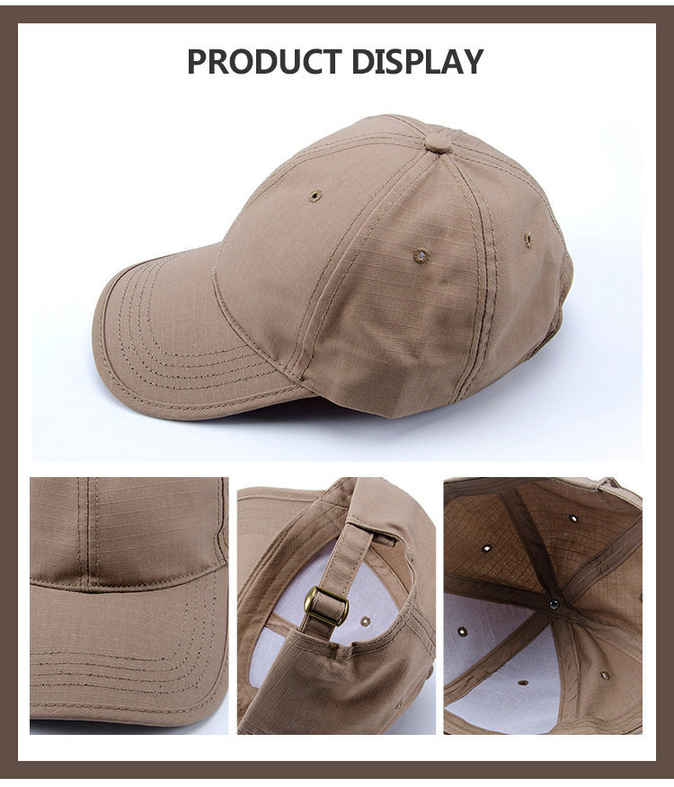 High Quality Custom Camo Tactical Baseball Cap